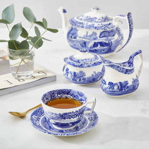 Spode Blue Italian 12-Pc Set W Mug Reviews Perigold