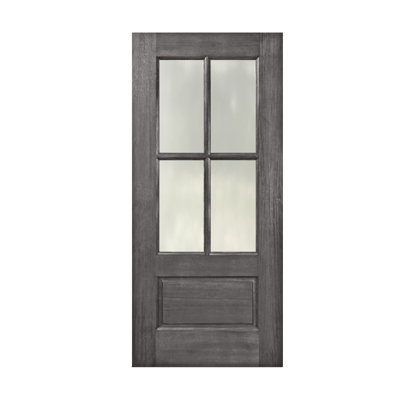 Porte d'entrée en acajou 32 Lite