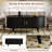 Oval Coffee Table With Storage-263621686