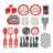 American Plastic Toys Kids Very Own Cozy Comfort Kitchen Role Play Toy Set