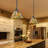 Ava-Mae 1 - Light Blackish Bronze Single Pendant