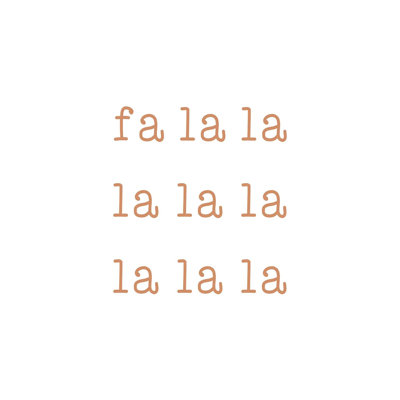 Fa La La by Orara Studio - Wrapped Canvas Gallery-Wrapped Canvas Giclée
