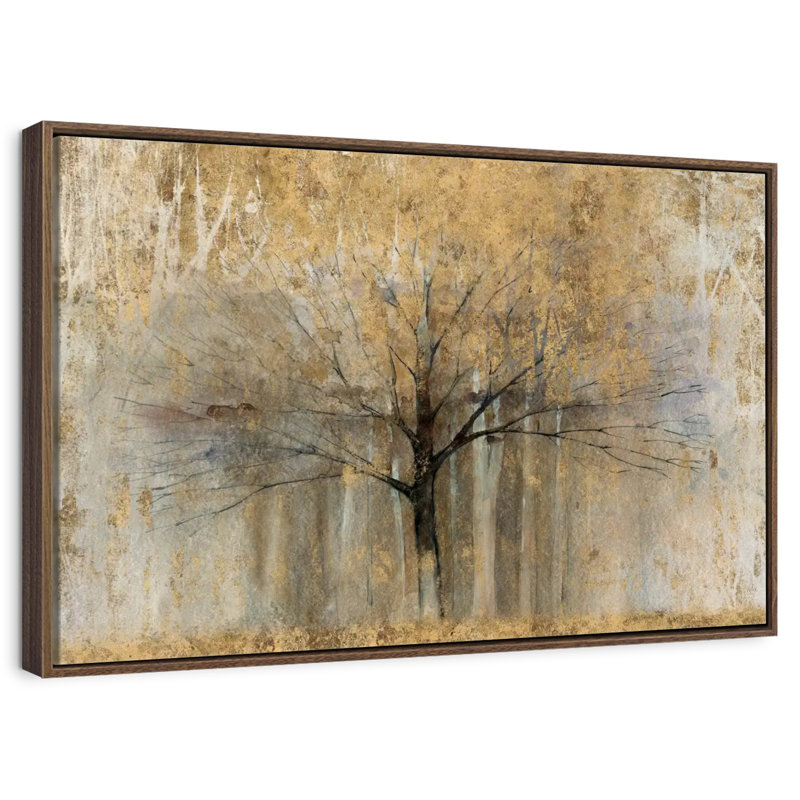 Or à bras ouverts, Cadre flottant noyer, 43 po x 29 po