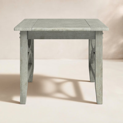 Brunswick 22" Teak Patio Side Table
