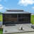 12 pi. L 20 pi. D Solarium en aluminium