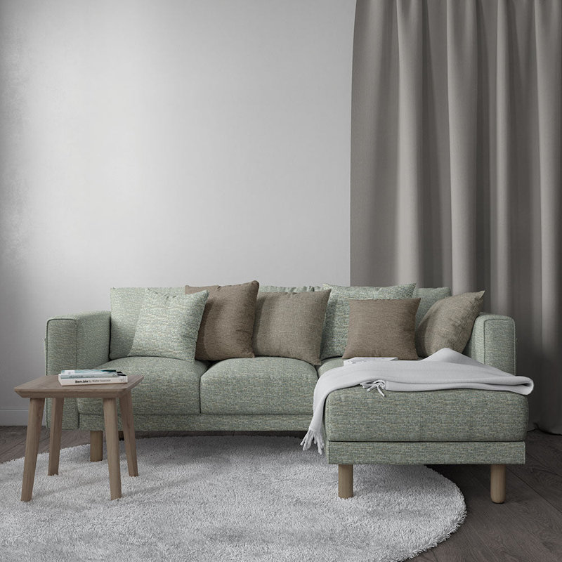 Tissu jacquard tissé Abbeyshea Williams par The Yard, Nuage