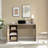 Home Office Desk With Three Shelves-892245472