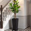 2 Pairs Tall Outdoor Planter Box-Indoor and Outdoor Planters for Large Plants（4 Pieces）-1477933545