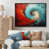 Black Floater Framed Canvas