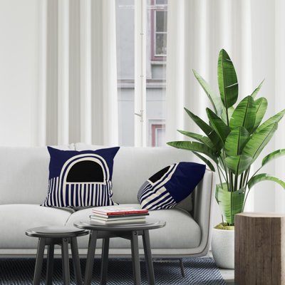 Jeté carré en polyester intérieur / extérieur