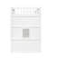 Lit mezzanine blanc avec structure en bois massif pour une expérience nocturne durable et stable - blanc, fabriqué en bois robuste-1859933918-1859933916