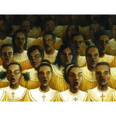 Chorale de l'Evangile - reproduction sur toile tendue