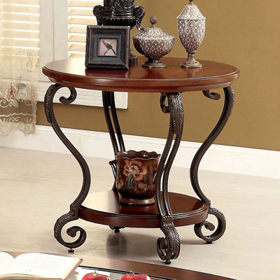 Riston End Table by Bloomsbury Market