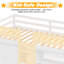Lit mezzanine bas simple avec lumières à DEL-928289156