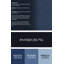 Tapis bleu marine à motifs Jaimes-908438366
