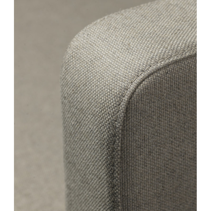 Firhoj Sofa, 32.28" H x 77.95" W x 34.65" D, Light Brown Wool