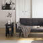 Table de bout rectangulaire étroite en bois massif avec tiroir Kitchener-1112735813-1147346160