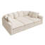 Canapé modulaire rembourré en velours côtelé Wynter-303940182