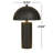 Metal Accent Lamp with Dome Shade-88632594-61190605