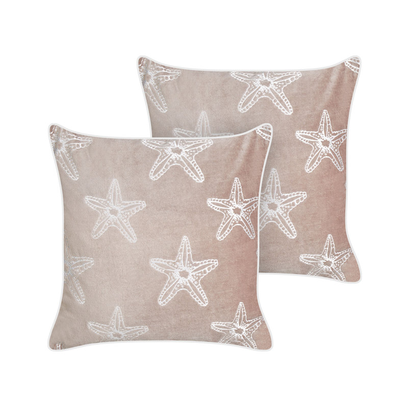 Catia Animal Print Square Throw Cushion, Pink