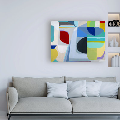 Impression sur toile tendue « into the Sky of this » par Marion Griese