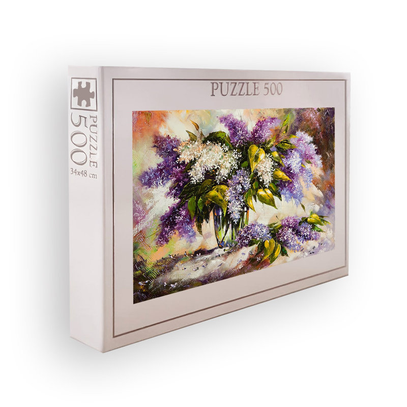 500 pièces en carton, 100% carton, 500 pièces, 18,9 x 13,4 pouces | Taille de la boîte: 13,2 po x 9,1 po x 2,0 po | Parfait pour le plaisir et la détente en famille, pièces durables de haute qualité pour un assemblage facile, cadeau idéal pour les amateurs de casse-tête