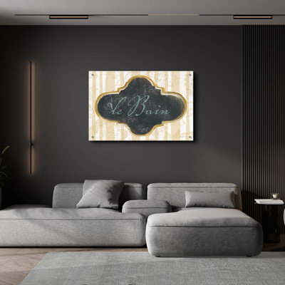  «Le Bain» par Danhui Nai, art mural en verre acrylique, 36 po x 24 po
