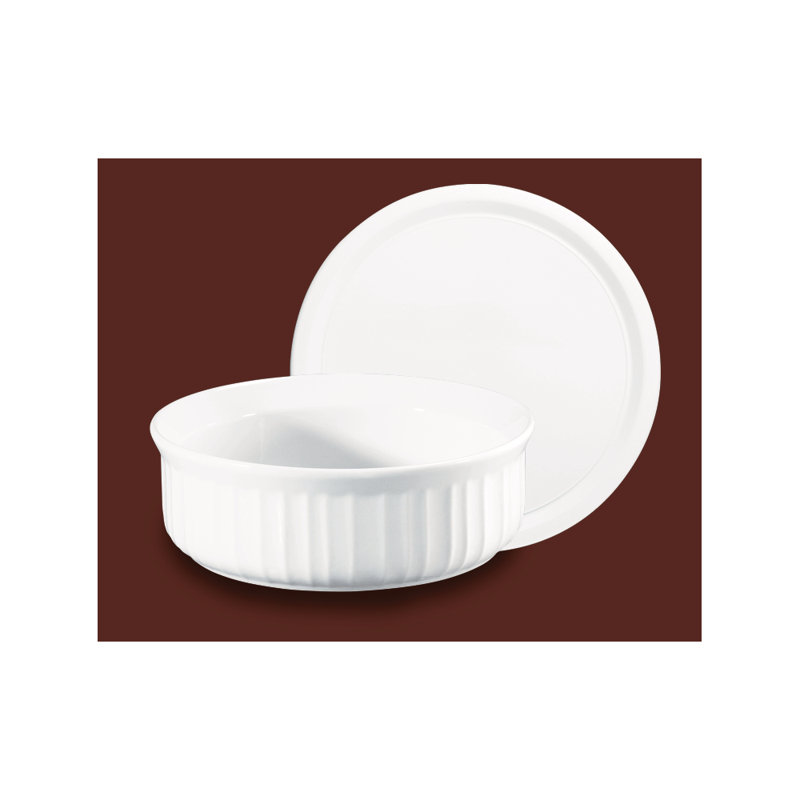 George Oliver Petya Round Stoneware 2 Piece Crème Brulee Dish Bakeware Set