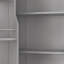Tall Bathroom Storage Cabinet, Freestanding Storage Cabinet With Two Different Size Doors And Adjustable Shelf, Door Shelve Design, Mdf Board With Painted Finish, White-803433476