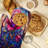 Flower Tiles Oven Mitt Cotton Twill