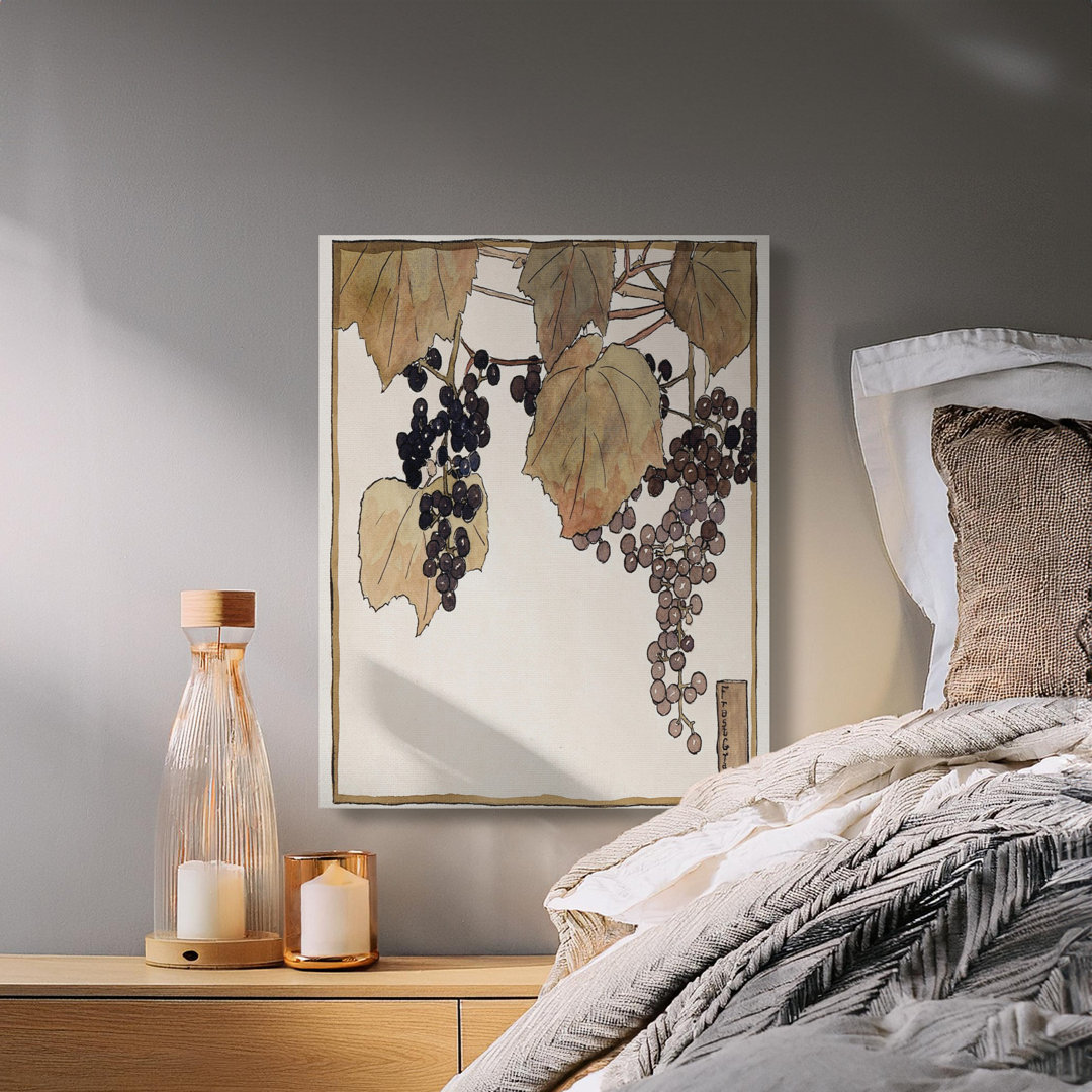 Vintage Grapevine Botanical Canvas Art