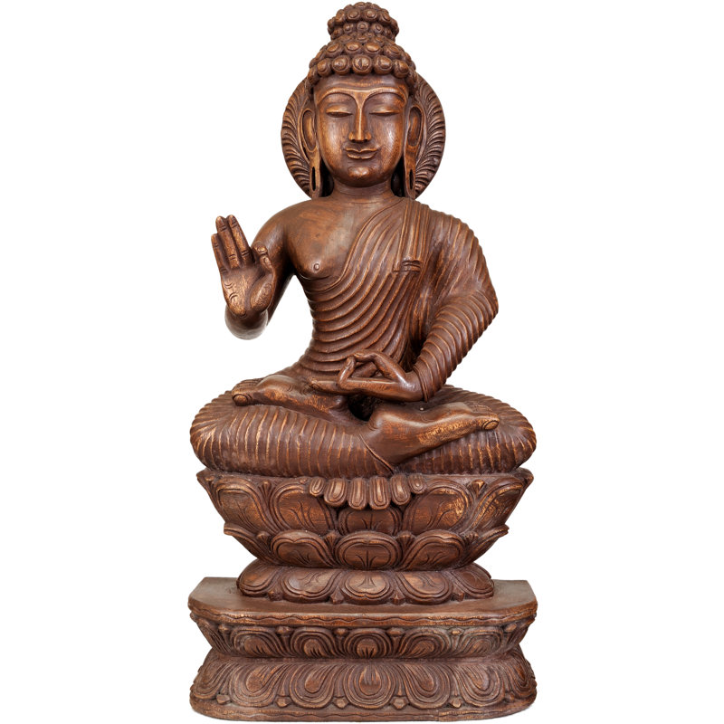 Lord Buddha interprétant son dharma