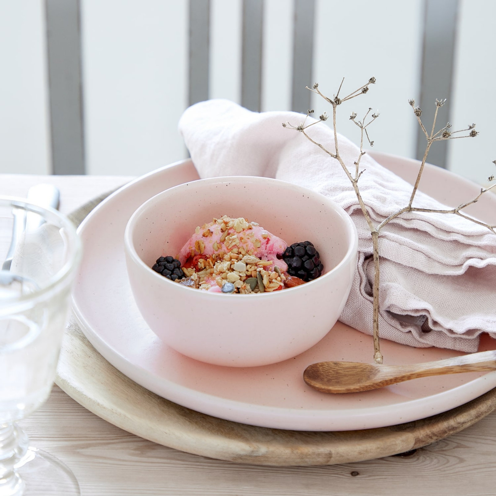 Casafina Pacifica Fruit Bowl, Marshmallow