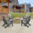 Azur Foldable Outdoor Adirondack Chair-1156446345