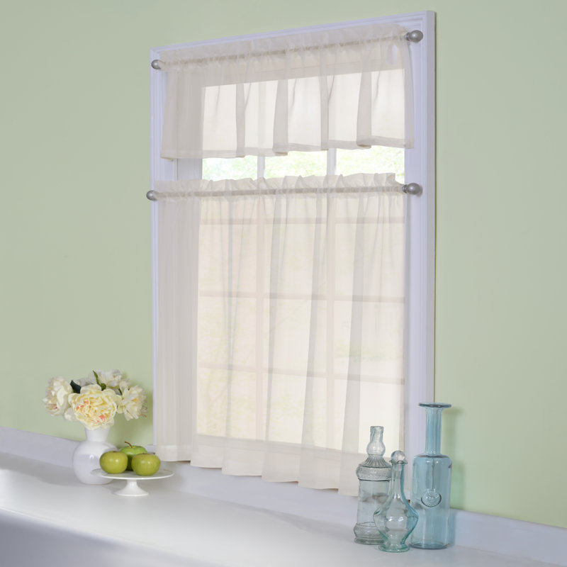 Kitchen Curtain, Off White