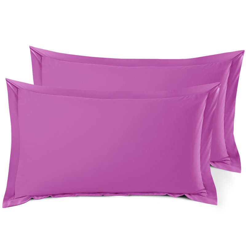 Taie décorative 100% polyester , Orchidée, 20 po x 26 po