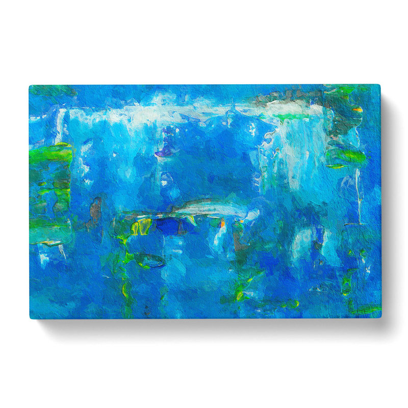 Abstract Art Painting Vol.222 - Wrapped Canvas, 35cm H x 50cm W x 3cm D