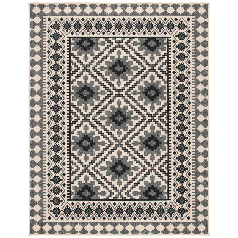 Northpoint Veranda Performance Southwestern Indoor/Outdoor Area Rug, Rectangle 2' x 3'7"