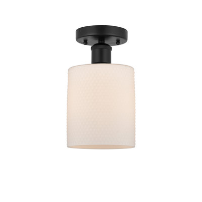 Anelise Glass Semi Flush Mount