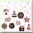 83pcs Dusty Pink Rose Gold Balloon Arch Kit