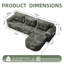 Canapé modulaire surdimensionné Boneless-1176088010