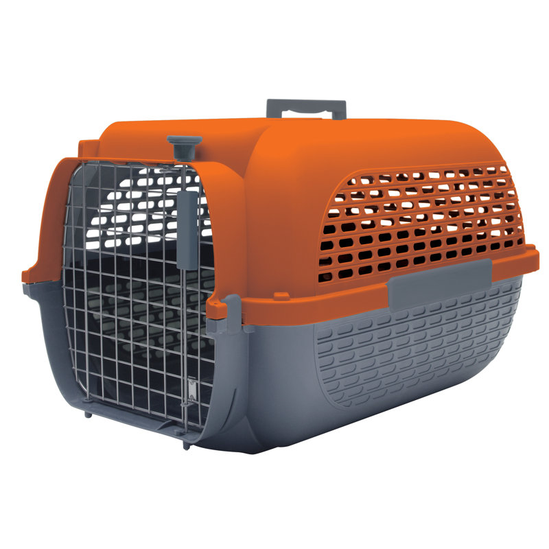 Sac de transport Dogit Voyageur, H 12,8 po x l 11 po x P 19 po, Orange et gris