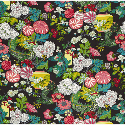 Chiang Mai Dragon Fabric