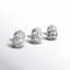 Cole And Grey Ceramic Handmade Glossy Decorative Ball Floral Orbs & Vase Filler With Black Floral And Scroll Patterns