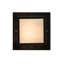 Almont Craftsman Brown 1 - Bulb Outdoor Flush Mount