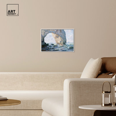 Art mural Monet The Manneporte Etretat par Art Remedy