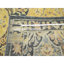 Tapis surdimensionné en laine noué à la main noir et jaune 12 pi x 15 pi 7 po 5D6CF6861D6F4BB8A4BC1424E8DD74EE