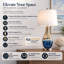 Lampe de table moderne 28 po Melun 