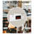 82“W Adjustable Flame Electric Fireplace, Double - Side Closed Cabinets + Press Drawer, Practical and Aesthetic