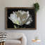 Pivoine blanche - Reproduction d'art sur toile encadrée-1176643696-1176643697
